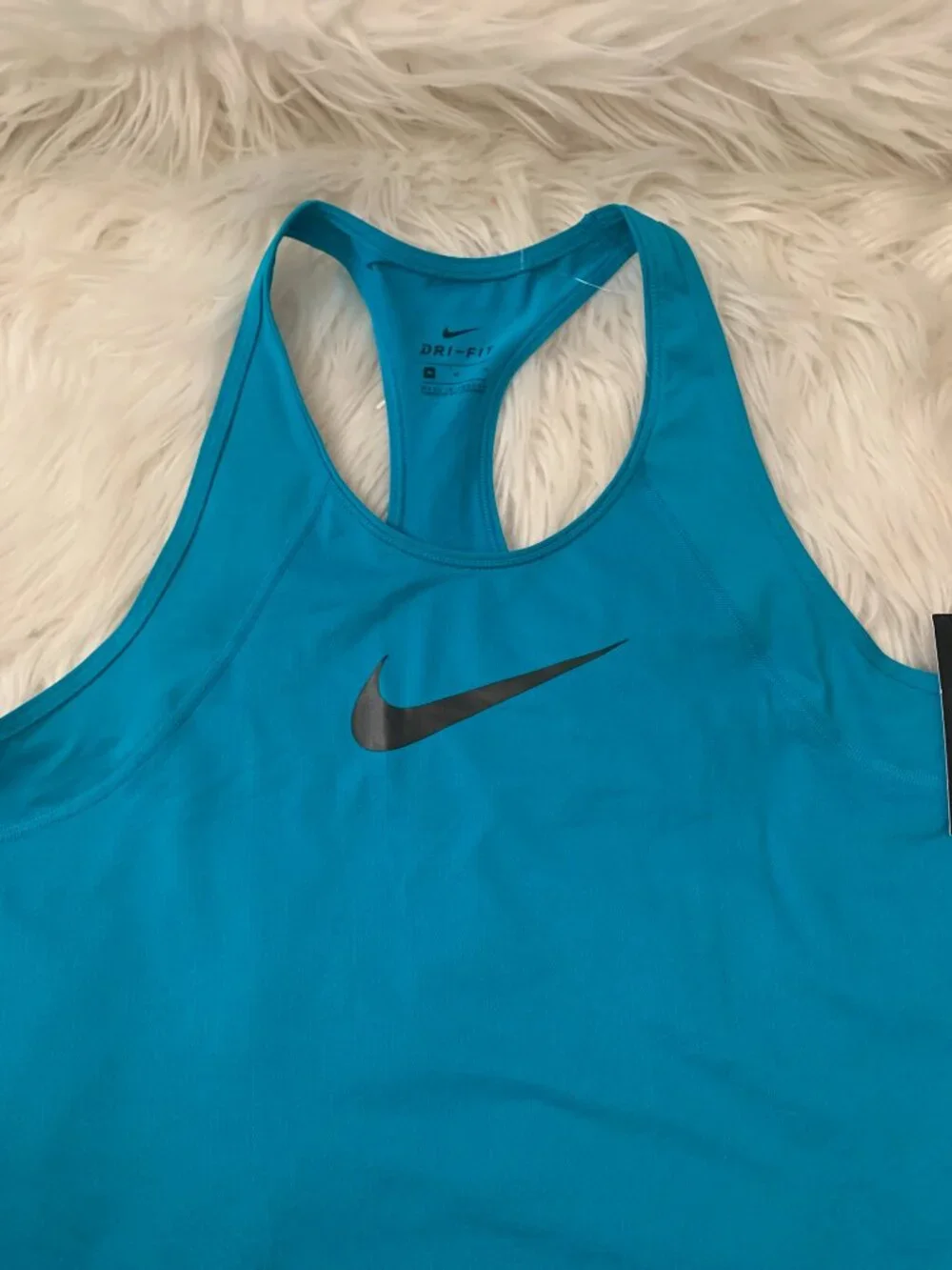 NIKE PRO Cool Training Tank Top in Turquoise Sz MEDIUM